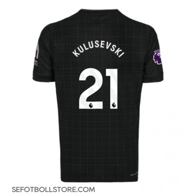 Tottenham Hotspur Dejan Kulusevski #21 Replika Bortatröja 2025-26 Kortärmad Tottenham Hotspur Dejan Kulusevski #21 Replika Bortatröja 2025-26 Kortärmad